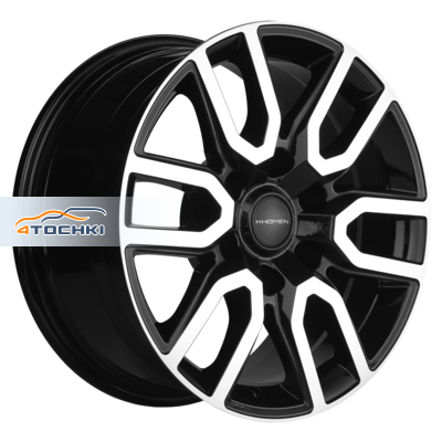 Khomen Wheels 8x17/6x139,7 ET42 D75,1 KHW1723 (Haval H9) Black-FP