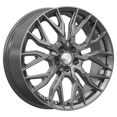 СКАД 7x18/5x114,3 ET37 D66,6 Эльба (КЛ1071) Графит