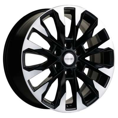 Khomen Wheels 8x20/6x114,3 ET45 D66,1 KHW2010 (Navara) Black-FP