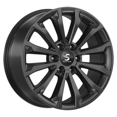 Premium Series 8,5x20/6x139,7 ET30 D106,1 КР006 (Fortuner) Fury black