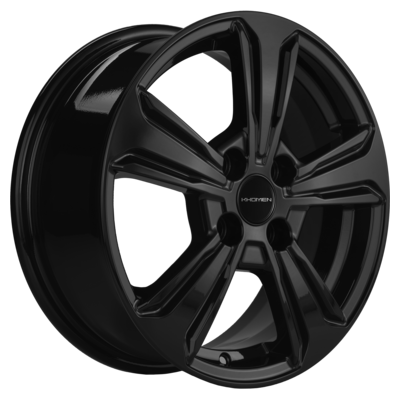 Khomen Wheels 6x15/4x100 ET45 D56,6 KHW1502 (Nexia) Black