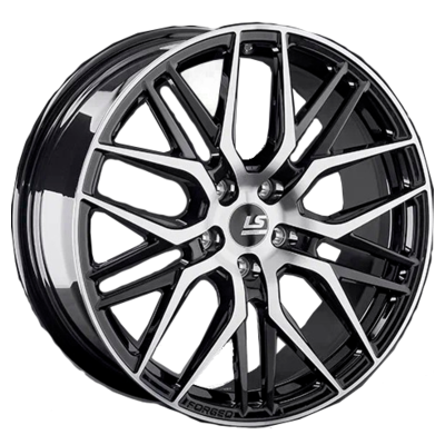 LS Forged 8x18/5x108 ET45 D63,3 LS FG04 BKF (конус, C570)