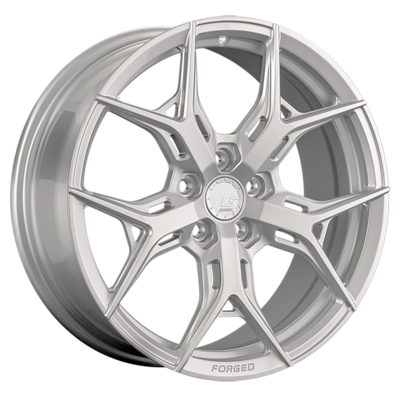 LS Forged 8x18/5x108 ET45 D63,3 LS FG14 Sil (конус, C570)