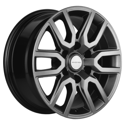 Khomen Wheels 8x17/6x139,7 ET50 D92,5 KHW1723 (Hyundai H-1/Staria) Gray