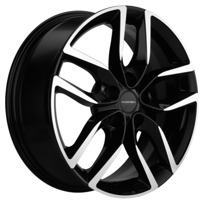 Khomen Wheels 6,5x17/5x114,3 ET45 D60,1 KHW1708 (Toyota C-HR) Black-FP