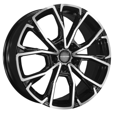 Khomen Wheels 7,5x19/5x108 ET52 D60,1 KHW1907 (Exeed LX) Black-FP