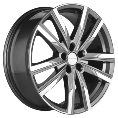 Khomen Wheels 7,5x19/5x100 ET28 D57,1 KHW1905 (FAW Bestune T77) Gray-FP