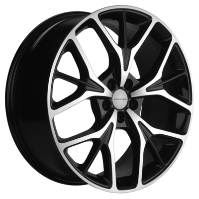 Khomen Wheels 8x20/5x120 ET30 D66,1 KHW2012 (Voyah FREE) Black-FP