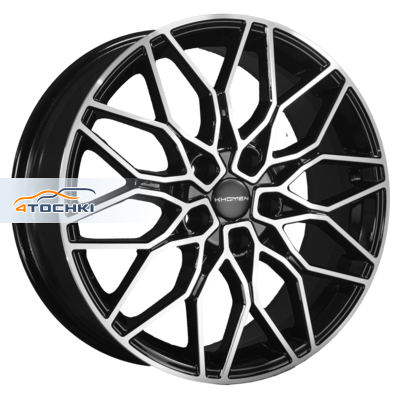 Khomen Wheels 7x18/5x114,3 ET35 D60,1 KHW1813 (Changan/Geely/Lexus/Suzuki/Toyota) Black-FP