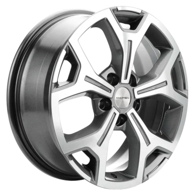 Khomen Wheels 7x17/5x108 ET33 D60,1 KHW1710 (Chery Tiggo/Tiggo 7 Pro) Gray-FP