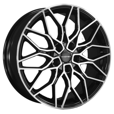 Khomen Wheels 7x18/5x108 ET43 D65,1 KHW1813 (Dongfeng AX7) Black-FP