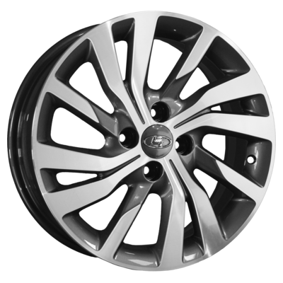 K&K 6x16/4x100 ET41 D60,15 Fenix (X-Ray) (КС734) Алмаз антрацит