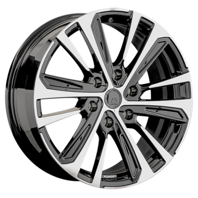 LS Forged 8,5x19/6x139,7 ET20 D106,1 LS FG19 BKF (конус, C570)