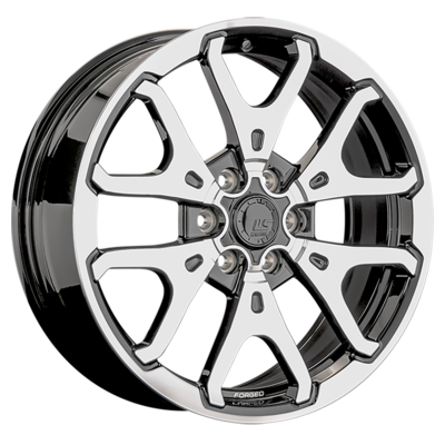 LS Forged 8x18/6x139,7 ET42 D75,1 LS FG20 BKF (конус, C570)