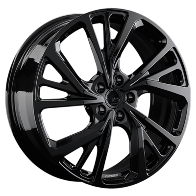 LS Forged 8x19/5x108 ET33 D60,1 LS FG22 BK (конус, C570)