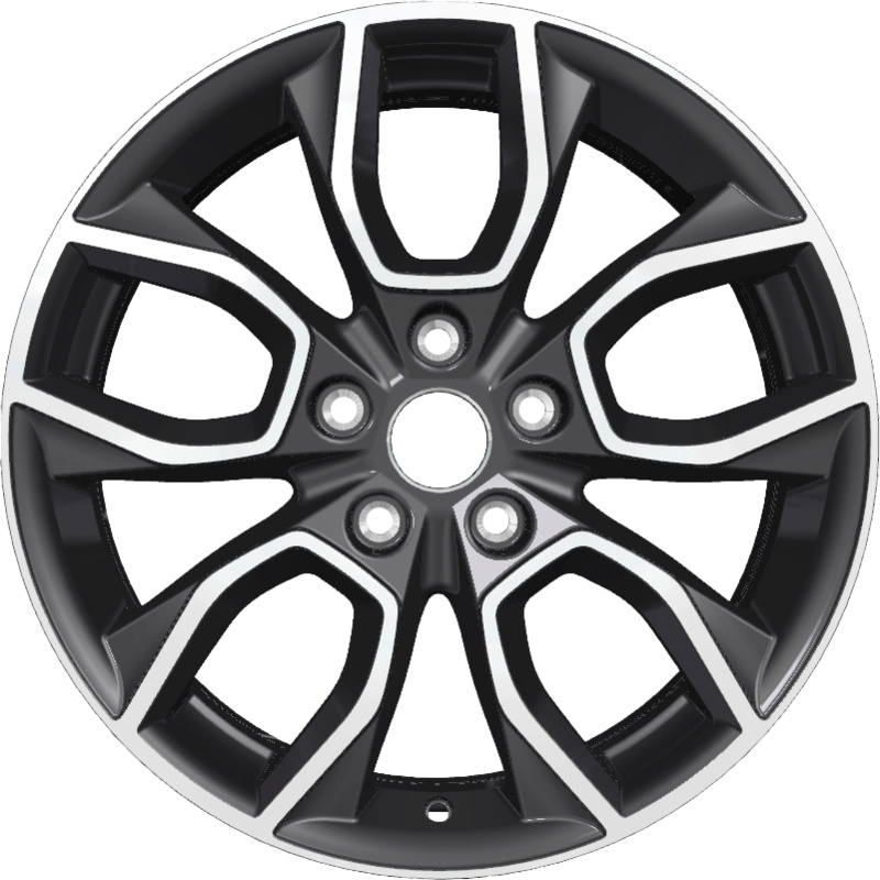 Khomen Wheels 7x17/5x114,3 ET53 D67,1 KHW1713 (Ceed) Black-FP