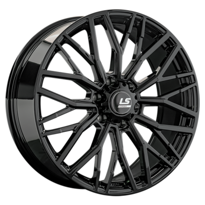LS Forged 8,5x21/6x139,7 ET50 D95,1 LS FG33 BK (конус, Колпак+лого)
