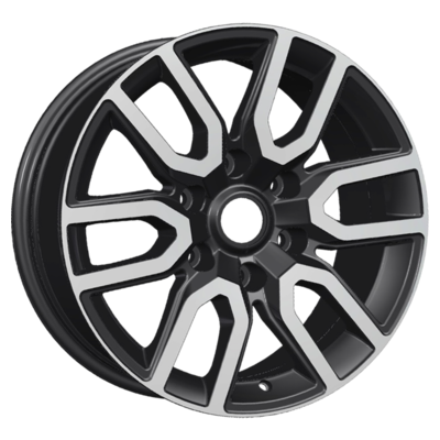 Khomen Wheels 8x17/6x139,7 ET46 D67,1 KHW1723 (Pajero) Black-FP