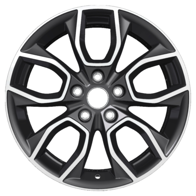 Khomen Wheels 7x17/5x114,3 ET48 D56,1 KHW1713 (Forester) Black-FP