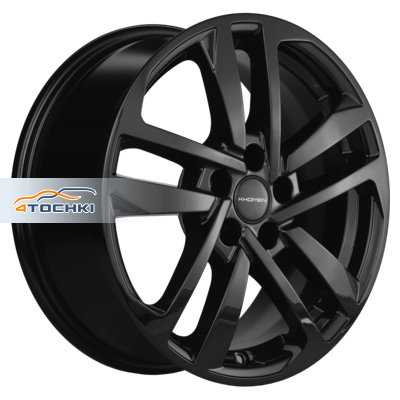 Khomen Wheels 6,5x16/5x100 ET39 D57,1 KHW1612 (Polo) Black