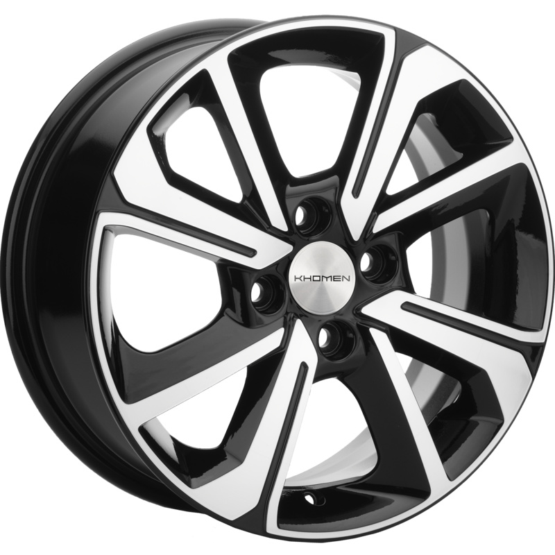 Khomen Wheels 6x15/4x100 ET45 D56,6 KHW1501 (Nexia) Black-FP