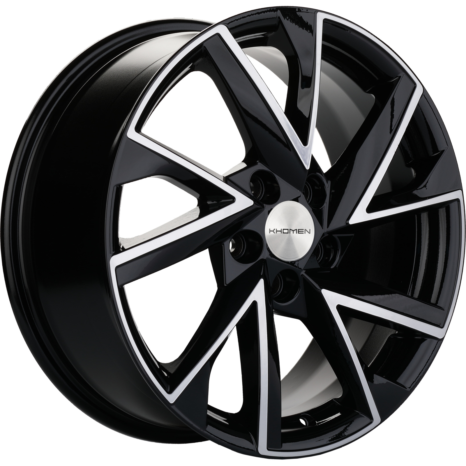 Khomen Wheels 7x17/5x110 ET45 D67,1 KHW1714 (DFM580) Black-FP