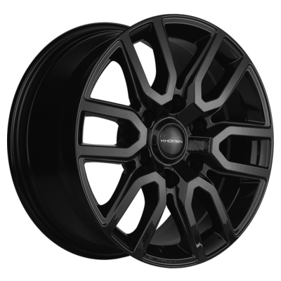Khomen Wheels 8x17/6x139,7 ET38 D67,1 KHW1723 (Pajero Sport) Black