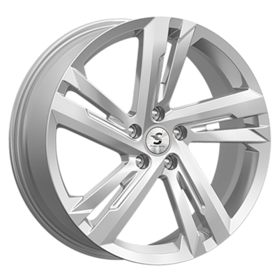 Premium Series 7x19/5x112 ET43 D57,1 КР002 (Tiguan) Elite Silver
