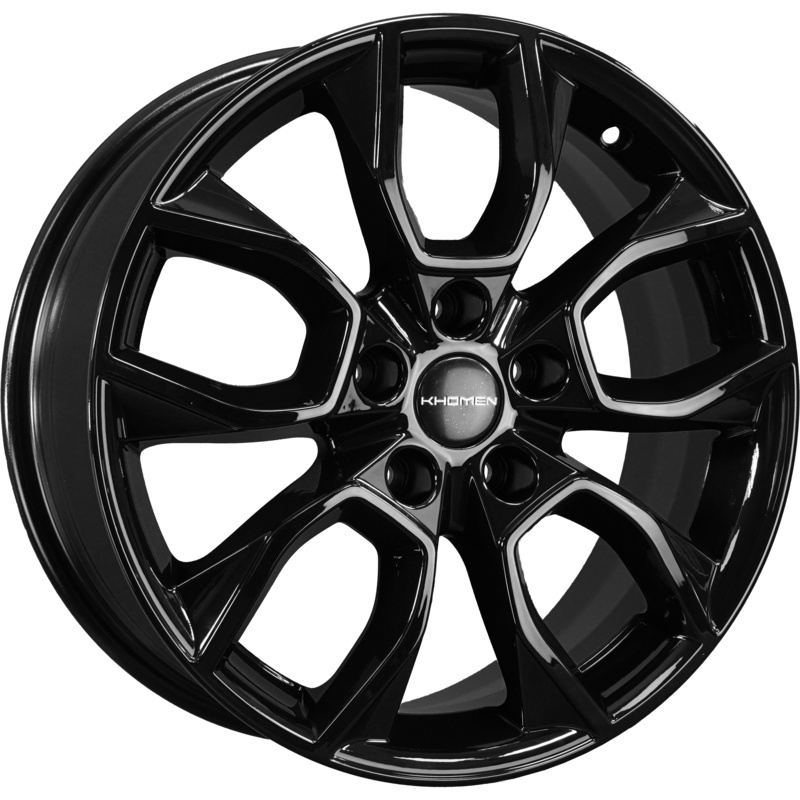 Khomen Wheels 7x17/5x114,3 ET45 D60,1 KHW1713 (Geely Atlas Pro) Black