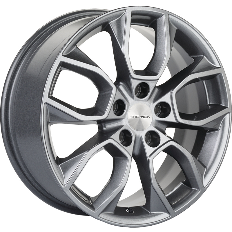 Khomen Wheels 7x17/5x114,3 ET45 D60,1 KHW1713 (Geely Atlas Pro) Gray