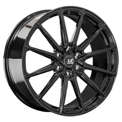 LS Forged 9x22/6x139,7 ET45 D95,1 LS FG02 BK (конус, C570)