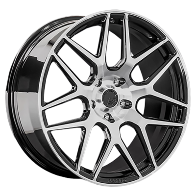 LS Forged 10x21/5x130 ET33 D84,1 LS FG43 BKF (конус, C570)