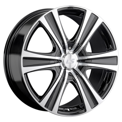 LS 9x20/6x114,3 ET35 D67,1 1370 BKF (конус, Колпак+лого)