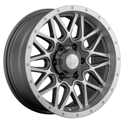 LS 8x17/6x139,7 ET10 D100,1 1341 MGMF (конус, Колпак+лого)