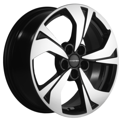Khomen Wheels 7x17/5x108 ET33 D60,1 KHW1724 (Exeed LX) Black-FP