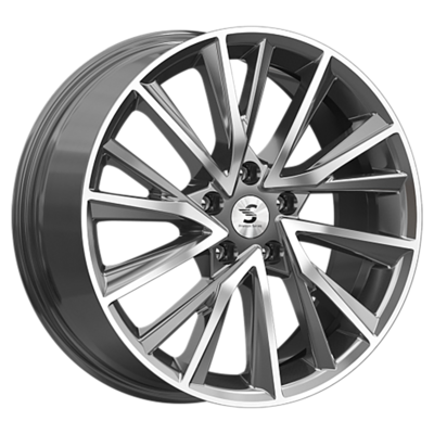 Premium Series 7,5x18/5x114,3 ET40 D66,1 КР010 (X-Trail T33) Diamond Gloss Graphite