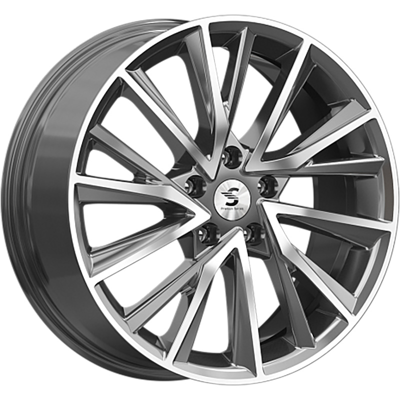 Premium Series 7,5x18/5x114,3 ET40 D66,1 КР010 (X-Trail T33) Diamond Gloss Graphite