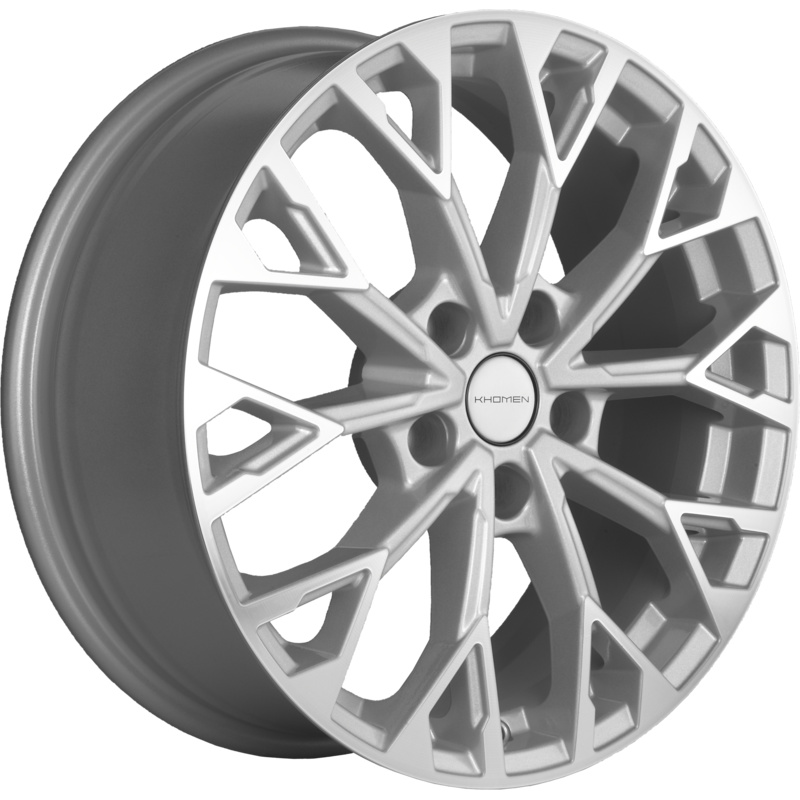 Khomen Wheels 7x17/5x114,3 ET45 D67,1 KHW1718 (CX-5/i40/Changan CS75FL/Besturn X80) F-Silver-FP