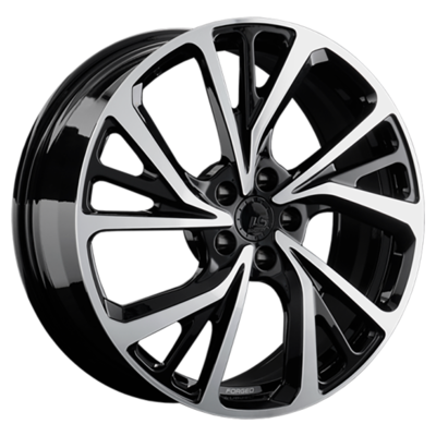 LS Forged 8x19/5x112 ET52 D66,6 LS FG22 BKF (конус, C570)