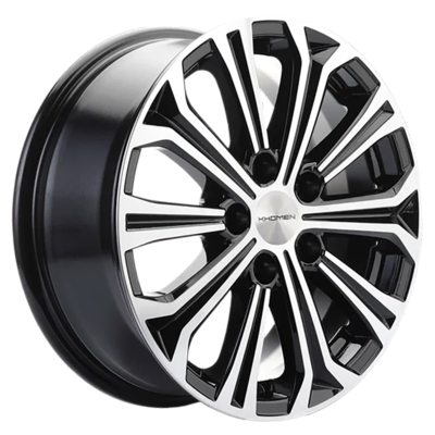Khomen Wheels 6,5x16/5x108 ET45 D60,1 KHW1610 (Chery Tiggo 3/Tiggo 3 Pro) Black-FP