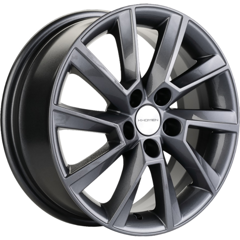 Khomen Wheels 6x16/5x100 ET38 D57,1 KHW1604 (Kamiq/Rapid/Scala) Gray