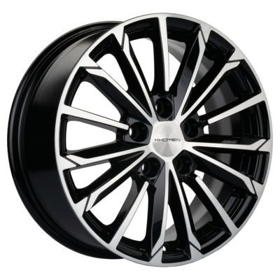 Khomen Wheels 6,5x16/5x108 ET43 D65,1 KHW1611 (Evolute i-Pro) Black-FP