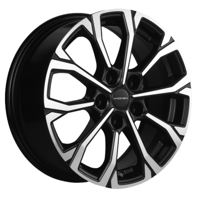 Khomen Wheels 6,5x16/5x114,3 ET47 D66,1 KHW1605 (Fluence/Juke) Black-FP