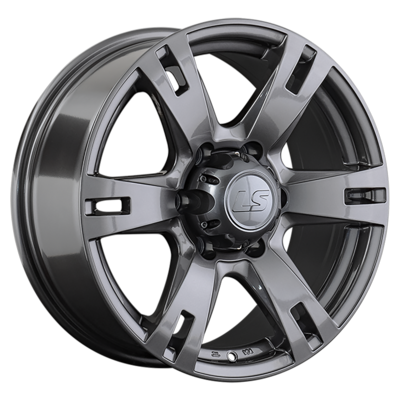 LS 8x17/6x139,7 ET25 D100,1 182 GM (конус, Колпак+лого)