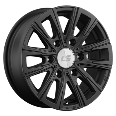 LS 6x15/6x139,7 ET33 D106,1 812 MB (конус, Колпак+лого)