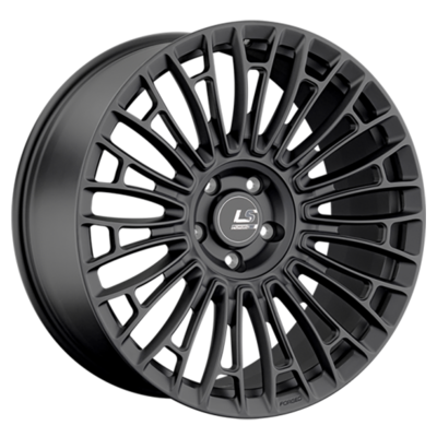 LS Forged 9,5x21/5x112 ET41 D57,1 LS FG25 MB (конус, Колпак+лого)