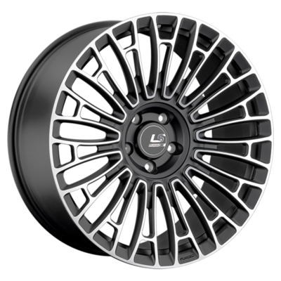 LS Forged 8,5x21/5x120 ET43,5 D72,6 LS FG25 MBF (конус, Колпак+лого)