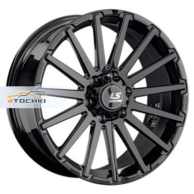 LS Forged 8x20/6x114,3 ET46 D67,1 LS FG32 BK (конус, Колпак+лого)