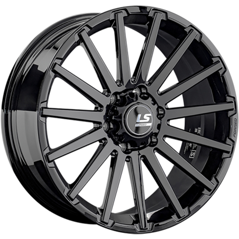 LS Forged 8,5x19/6x139,7 ET36 D100,1 LS FG32 BK (конус, Колпак+лого)