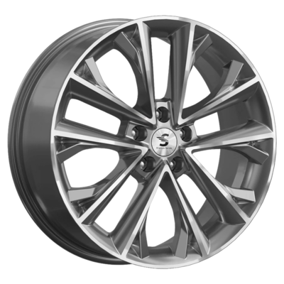Premium Series 7x18/5x114,3 ET33 D67,1 КР012 (FAW Bestune T55) Diamond Gloss Graphite